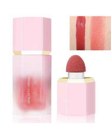 HERBENJOY Cream Blush Soft Blushers For Cheeks Make Up Skin Tint Liquid Blush For Mature Skin Lightweight Breathable Feel Dewy Finish Smudge Proof (#SWIPE RIGHT) #SWIPE RIGHT 1 ml (Pack of 1)