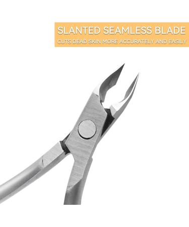 Airfish Stainless Steel Cuticle Pushers Cuticle Nippers Set Professional Cuticle Trimmer Perfect Nail Care Tool(Silver) - Buy Online on SooperMarket.com