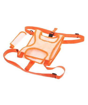 GANAZONO Pet Leg Assist Belt Puppy Rehabilitation Dog Vest Pet Lift Chest L Orange