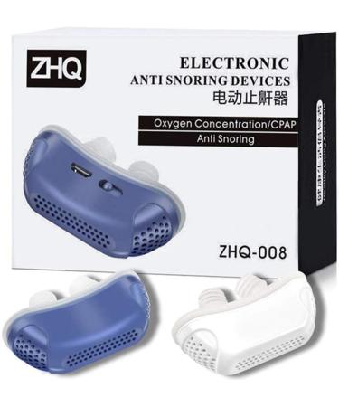 AISHFP Electric Anti Snoring Device | Snore Stopper Purifier | USB Lightweight Nose Plug for Comfortable Sleep - Buy Online on SooperMarket.com