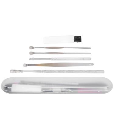 Ear Wax Removal Tool Stainless Steel Ear Cleaner Set Earpick Ear Wax Remover Spiral Ear Spoon Ear Cleaning Tools