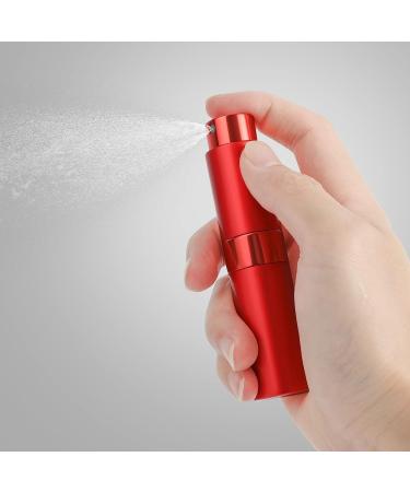 Saiveina 8ml Travel Perfume Atomizer Bottles - Refillable Mini Fragrance Bottles (4 Pack) - Buy Online on SooperMarket.com