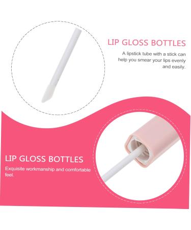 BELLIFFY 6pcs Lip Gloss Empty Tube Eyeline Empty Bottle Lip Tube Eyeliner Eyelash Mascara Tube Pink Abs 1 g (Pack of 1) Pink - Buy Online on SooperMarket.com