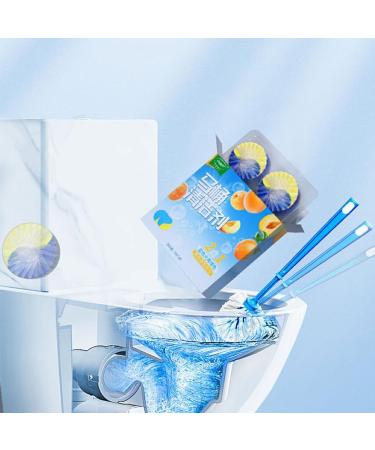 Dajidafu Toilet Bowl Cleaner Deep Cleaning Without Scrubbing Foam Action For Home ABS Toilet Freshener Toilet Cleaner Description Peach aroma 1 count (Pack of 1) - Buy Online on SooperMarket.com
