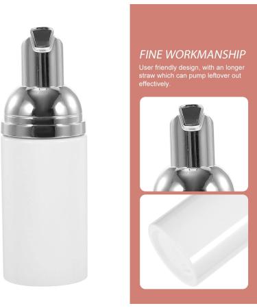 Beaupretty Airless Bottles Plastic Foam Dispenser Bottle Refillable Foaming Soap Dispenser Bottle Airless Lotion Bottle for Travel 6pcs(Sliver) Plastic Foam Dispenser Bottle - Buy Online on SooperMarket.com