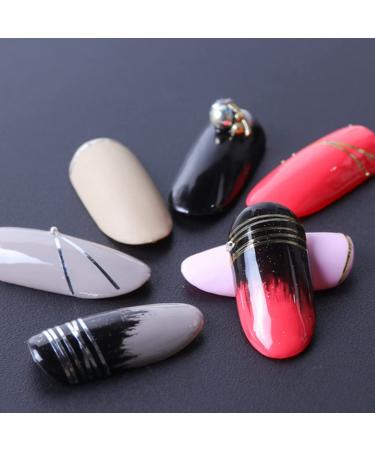 Nail Striping Tape Line Nail Striping Tape Line Adhesive Nail Sticker Nail Art Decoration Nail Strips Sticker Silver - Buy Online on SooperMarket.com