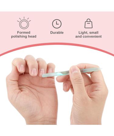 Professional Glass Cuticle Pusher Set - 3 Pieces Cuticle Remover Tool & Precision Nail File for Perfect Nail Care - Buy Online on SooperMarket.com