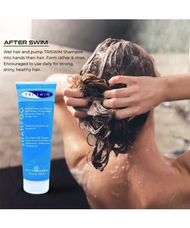 TRISWIM Chlorine Removal Swimmers Shampoo 8.5 fl.oz - Moisturizing & Repairing Hair - Buy Online on SooperMarket.com