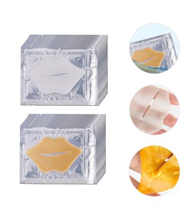 EXCEART Collagen Lip Pads - Moisturizing Lip Plumper Balm for Anti-Wrinkle & Anti-Aging (20pcs) - Buy Online on SooperMarket.com