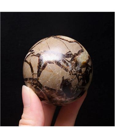Natural Crystal Rough Ornament 1pc Reiki Septarian Sphere Decorative Polished Crystal Stone Balls for Fengshui Decoration Gift Decoration 1pc 60-70mm - Buy Online on SooperMarket.com
