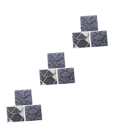 Cabilock 3 Sets 3 Pcs Napkin Storage Bag Nursing Pad Pouch Menstrual Pad Bag Napkin Bag Pupils Cloth Alteration Tape High Capacity Nursing Pad Holder Assorted Colorx3pcs 1 Count (Pack of 1)