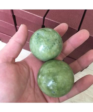 Shop Jade Massage Balls - 2pcs Hand Massager for Stress Relief & Health | Baoding Exercise Roller - Buy Online on SooperMarket.com