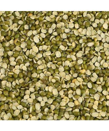 Organic Swaad Green Mung Chilka (Moong) Dal Split With Skin 1kg EU and India Organic Certified