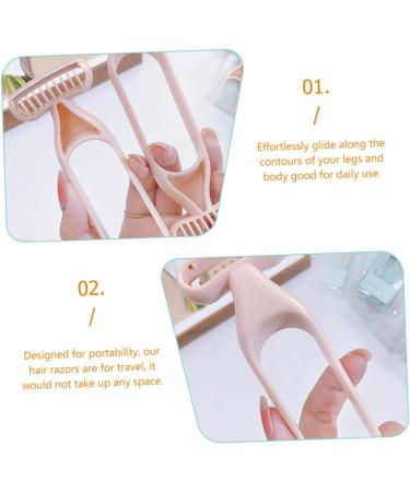 Angoily 10 PTH Armpit Knife Women Razor - Efficient Body & Pubic Hair Trimmer Tool for Women - Hair Remover & Grooming Essentials - Buy Online on SooperMarket.com