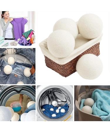 PLGEBR Wool Dryer Balls Fabric Reusable Softener Laundry 6cm Wool Dryer Balls Washing Washing Machine Balls Accessories Practical dryer Balls balls dryer Balls organic laundry balls dryer Drying ball - Buy Online on SooperMarket.com