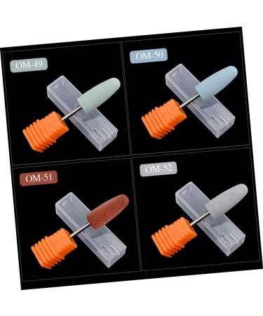 HAPINARY Nail Block Finger Rubber Nail Bits Nail Drill Bits Drill Bits for Nails Diamond Drill Bit Silicone Nail Drill Bit for Women Power Tools Crab Headbands To Rotate Manicure Remover - Buy Online on SooperMarket.com