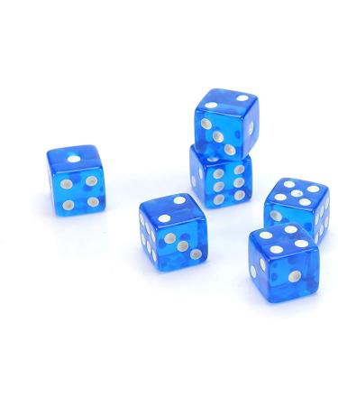 Harbor Loot Blue Dice Shaker Cup and Set of Six Translucent Dice - Buy Online on SooperMarket.com
