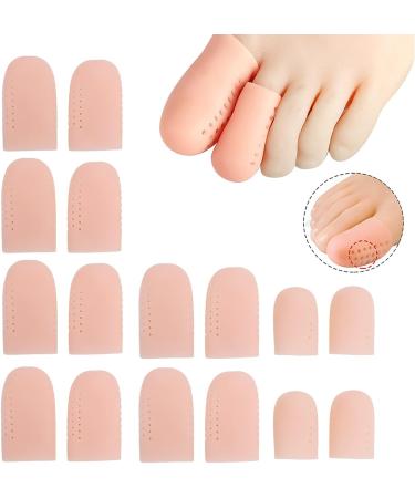 Breathable Gel Toe Protectors - 8 Pairs for Ingrown Toenails & Friction Reduction - Buy Online on SooperMarket.com