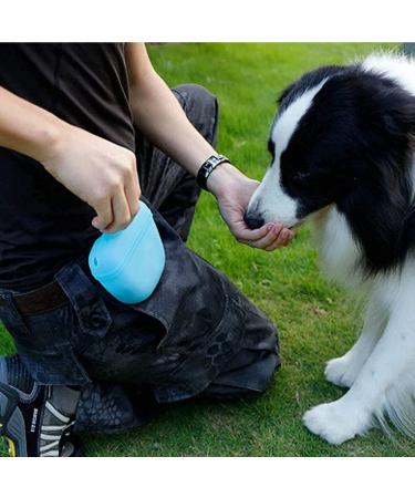 Ki Wednesday Silicone Food Pouch for Dogs - Leak-Proof Snack Pocket with Magnetic Closure for Training - International Shipping Available - Buy Online on SooperMarket.com