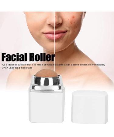 Mini Portable Facial Roller & Volcanic Stone Oil Absorbing Ball - Reusable Skincare Tools for Exquisite Makeup | Beauty Accessories for Women - Buy Online on SooperMarket.com