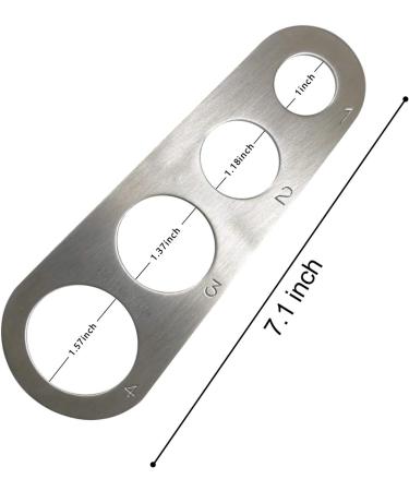 Groupcow New Stainless Steel Pasta Spaghetti Measurer Measure Kitchen Tool (KT0126) - Buy Online on SooperMarket.com