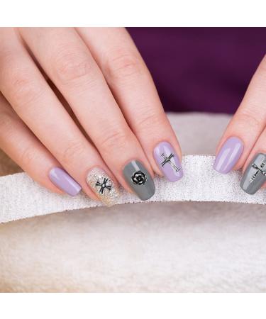 Shop Wakihong 60 Pcs Cross Nail Art Earrings - DIY Goth Nail Charms & Accessories for Stunning Manicure Decorations | Antique Silver - Buy Online on SooperMarket.com
