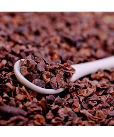 OM Cocoa Nibs - 100% Natural Chocolate Essence | Vegan & Sugar-Free | Gift from Pachamama | Peruvian Amazon - 1 kg - Buy Online on SooperMarket.com