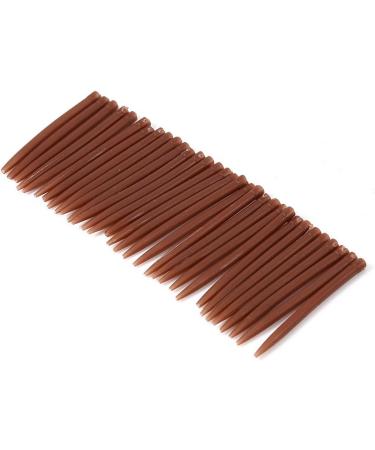 Aufee Carp Fishing Rubber Tubes - 51MM Anti-Corrosion Tackle Sleeves 30pcs Brown | Shop Internationally - Buy Online on SooperMarket.com