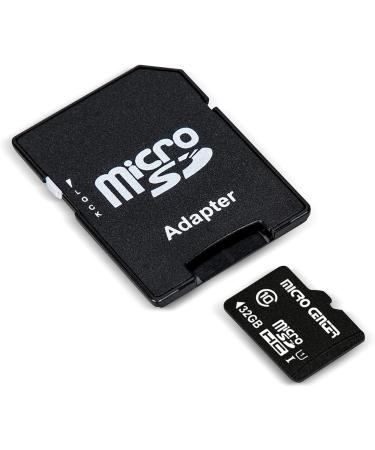 Micro Center 32GB Class 10 Micro SDHC Flash Memory Card with Adapter - 5 Pack for Mobile Devices, Phones, Tablets, Drones, Full HD Video - 80MB/s UHS-I, C10, U1 - Buy Online on SooperMarket.com