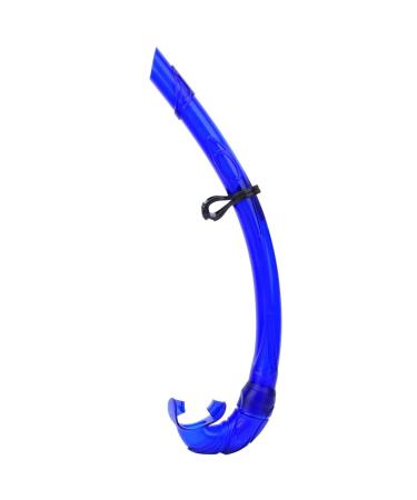 Socobeta Diving Breathing Tube Portable Wet Breathing Tube for Adults Children for Free Diver(Blue)