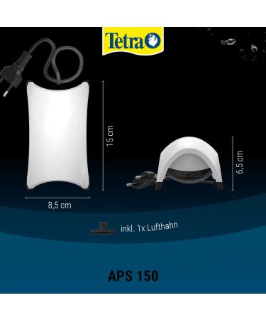 Tetra APS 150 Aquarium Air Pump - Ultra Quiet Diaphragm Pump for 80-150L Aquariums - Best Shipping Worldwide - Buy Online on SooperMarket.com