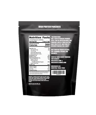 Bulk Buttermilk Protein Pancake Mix - 3LB | 42g Protein | Low Carb & Keto-Friendly | Just Add Water | Healthy Pancake & Waffle Mix - 48oz - Buy Online on SooperMarket.com