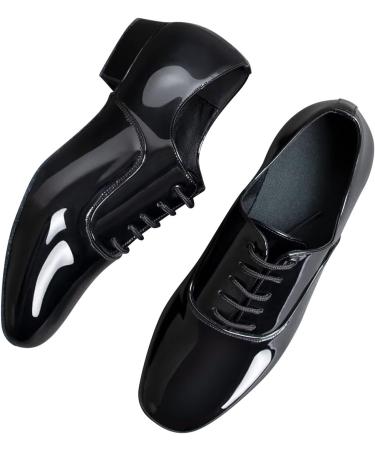 ARCLIBER Men's Ballroom Dance Shoes - PU Leather Tango Salsa Latin Sole, Black, Size 13 - Buy Online on SooperMarket.com