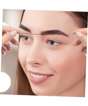 Healeved 1Box eyebrow makeup tool Eyebrow Drawing Auxiliary Tool Brow Mapping Wire Ruler 6x4.5cm White - Buy Online on SooperMarket.com