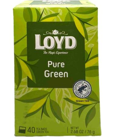 Loyd Tea 40 Teabag X4 Boxes Flavours Mixed Berries Pure Peppermint Pure Green Pure Chamomile 160 Total Herbal Infusion Green Tea Fruit - Buy Online on SooperMarket.com