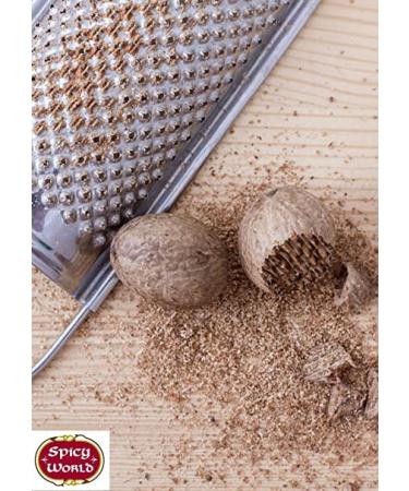 Spicy World Nutmeg Powder 3.5 oz - Top Quality Spice for Culinary Delights - Buy Online on SooperMarket.com