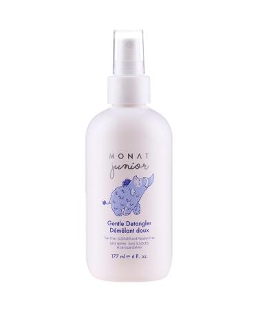 MONAT Junior Gentle Detangler - Safe and tear free Hair Detangler Spray for children. All Natural Tear-free Sulfate & Paraben-free- Net Wt. 177 ml e / 6 fl. Oz.