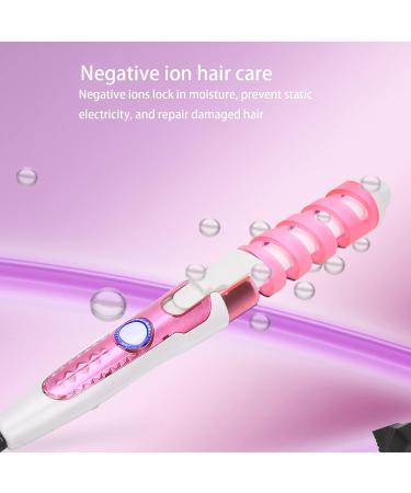 Shop Mini Spiral Hair Curler Wand - Automatic Wavy Curling Iron | Anti-Scald Constant Temperature | International Shipping Available - Buy Online on SooperMarket.com