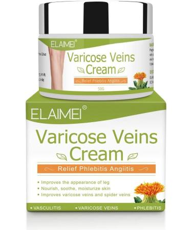 Varicose Veins Treatment Cream 50G - Spider Vein Relief for Tired, Heavy Legs | Strengthen Capillaries, Improve Leg Appearance - Buy Online on SooperMarket.com