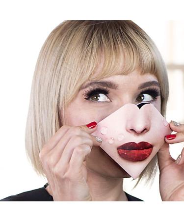 Vlada s Mitty Pout Reusable Ultra Soft Lipstick Removal Cloth | Eco-Friendly Makeup Remover with Keepsake Artwork - Buy Online on SooperMarket.com