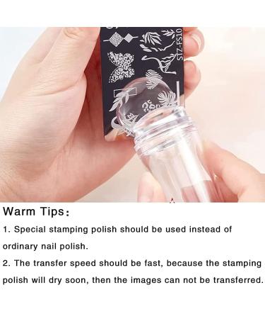 Starry Sky Constellation Nail Art Stamping Plate - Moon & Star Design | Stainless Steel Template for Nails - Runrayay - Buy Online on SooperMarket.com