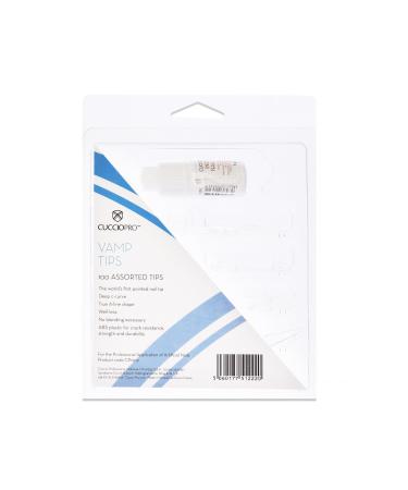 Cuccio Vamp 100 Assorted Nail Tips I0099705
