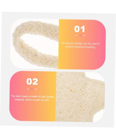 Buy Balacoo Loofah Bath Ball - Soft Exfoliating Natural Sponge & Cartoon Bath Towel for Kids | International Shipping Available - Buy Online on SooperMarket.com