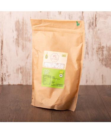 Organic Coconut Flakes | sussundclever.de | 1.0 kg (2 x 500 g) | Unroasted | Eco-friendly & Plastic-Free Packaging - Buy Online on SooperMarket.com