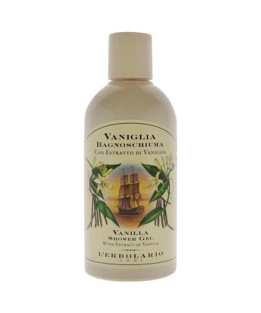 L'Erbolario Vanilla Bath and Shower Gel 250ml - Luxurious Moisturizing Formula for Revitalizing Bath Experience - Available for International Shipping - Buy Online on SooperMarket.com