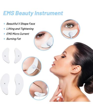 Brensty 1Set for Face Muscle Stimulator Facial Lifting Pulse Electric V-Face Slim Eye Beauty Wrinkle Remover ABS - Buy Online on SooperMarket.com