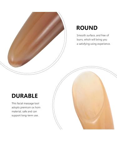 Buy FRCOLOR Ox Horn Gua Sha Stone Massage Tools - 2pcs Scraper Set for Facial & Body Relief | International Shipping - Buy Online on SooperMarket.com