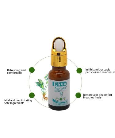 ANGGREK 20ml Ear Care Solution - Refreshing & Portable Ear Drop Liquid for Tinnitus & Ear Canal Blockage - Buy Online on SooperMarket.com