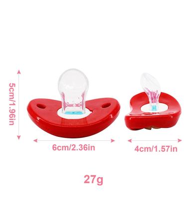 Bexdug Orthodontic Pacifier for 6-18 Months | Funny Mustache Design | Perfect Gift for Boys & Girls | International Shipping Available - Buy Online on SooperMarket.com