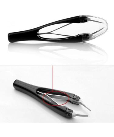 Harayaa Multifunctional Automatic Retractable Eyebrow Tweezers - Lightweight & Easy Precision Grooming for Flawless Eyebrows - Buy Online on SooperMarket.com